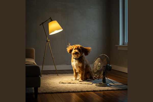 Importância da ventilação e luz natural para cães em apartamento