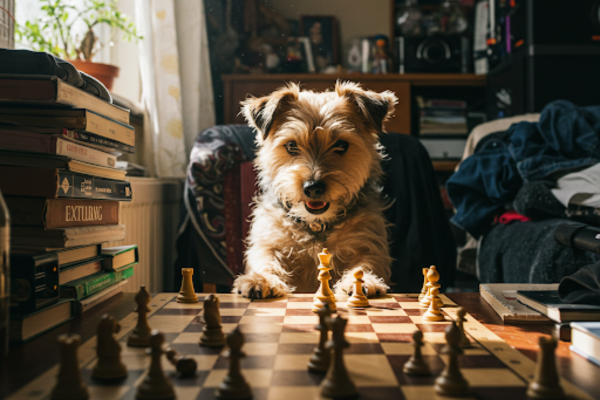 Atividades interativas cães